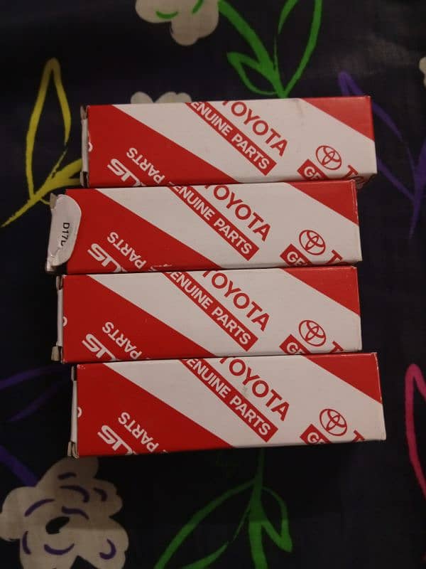 toyata yaris genuine iridium spark plugs for sale 0