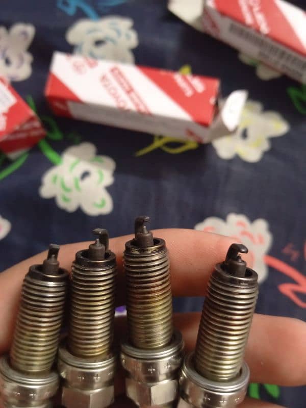 toyata yaris genuine iridium spark plugs for sale 3
