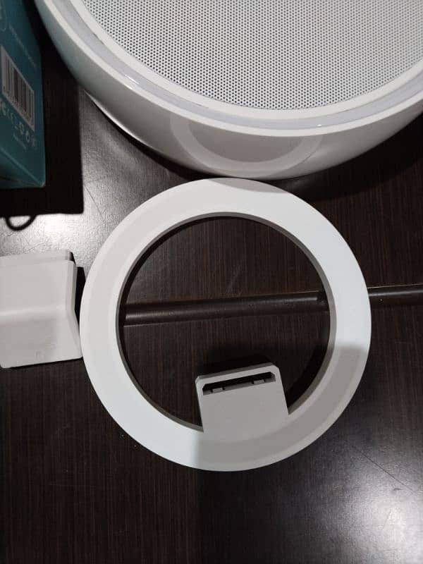 Latest Model Bluetooth speaker + Table Lamp + Table Clock 3