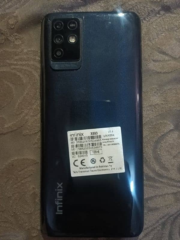 Infinix note 10 in new condition 4