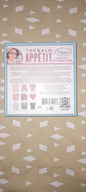 THE BALM  APPETIT eyes shadow imported 4