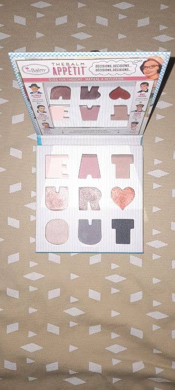 THE BALM  APPETIT eyes shadow imported 5