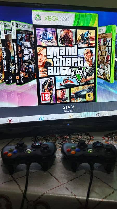 "Xbox 360 320GB | White | 2 Controllers | Box & Accessories" 5