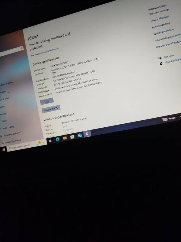 Lenovo Thinkpad 6th generation core i5 0