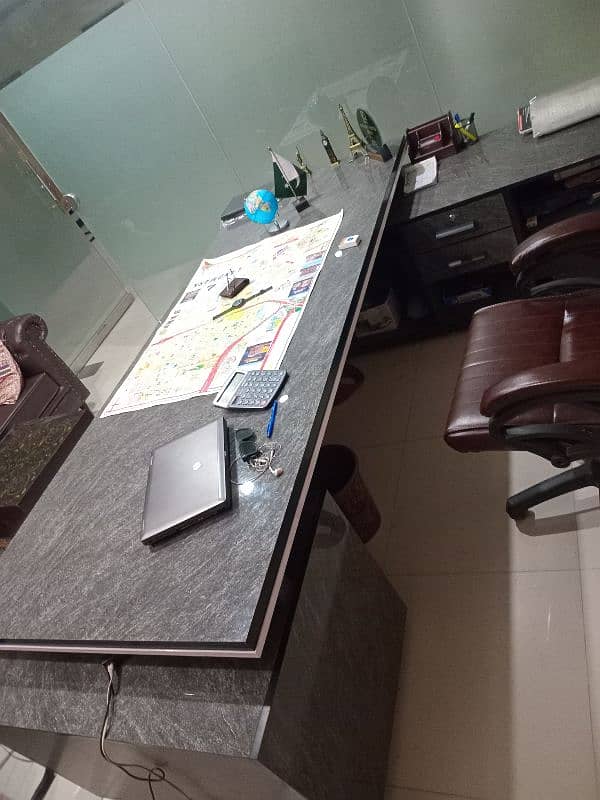 complete Office Furniture for sale only 3 months use 8