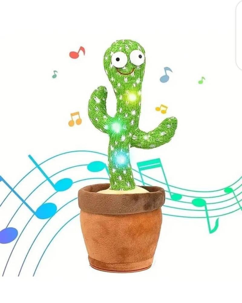 Dancing Cactus Plush Toy For Kids 3