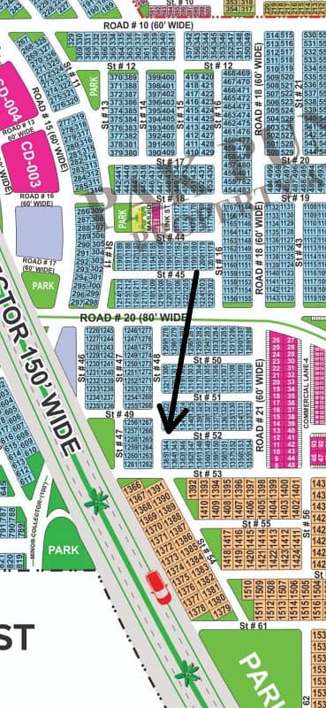 Corner 10 Marla Plot 0