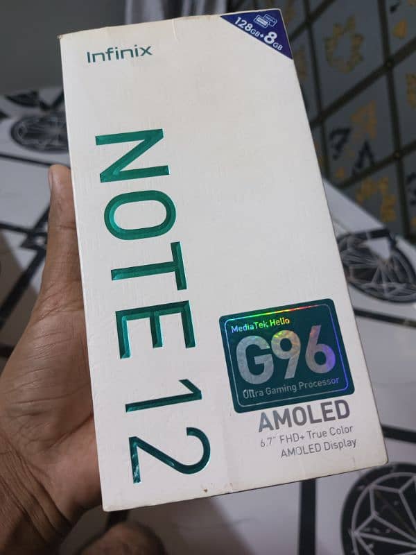 Infinix note 12 complete Saman ke sath 11