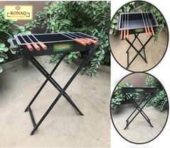 BBQ stand with grill