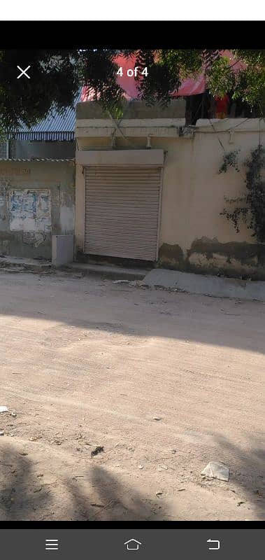 Shop available for rent Malir model colony 0
