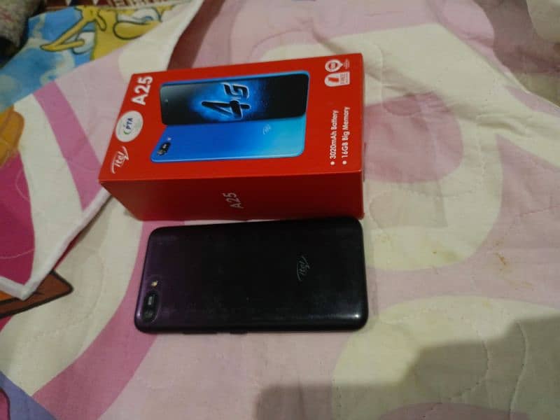 itel A25 3020mah battery 16GB big memory pTA approved face unlock 0