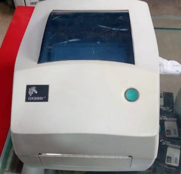 Zebra Barcode printer Gk888t 1
