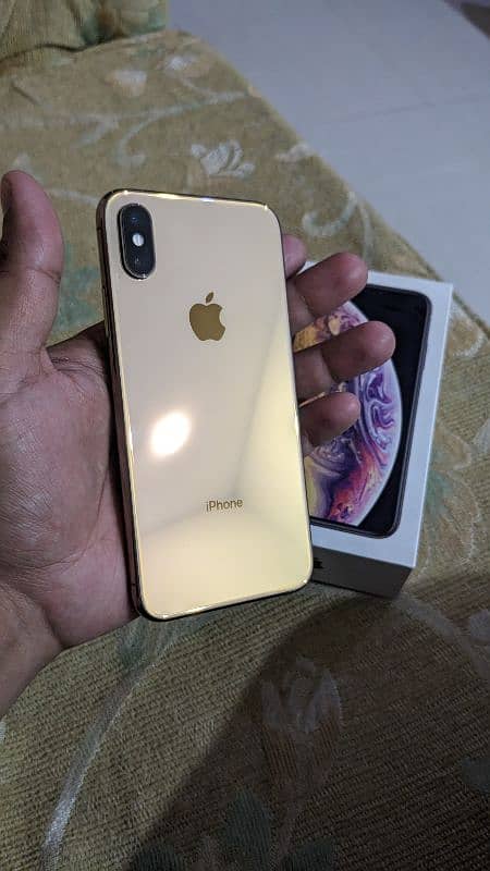 Iphone Xs 64gb Dual sim approved with box 8
