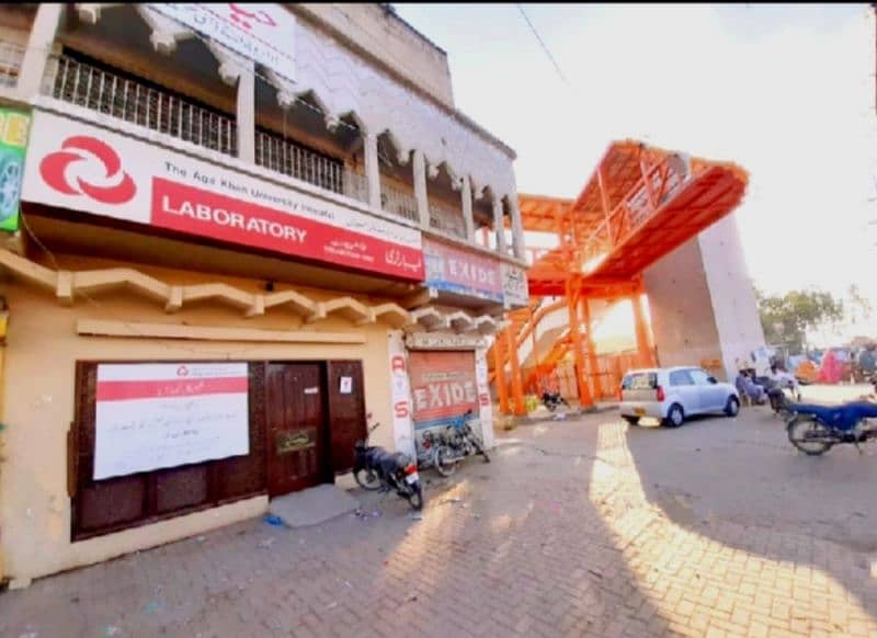COMMERCIAL BUILDING FOR RENT Center of Nazimabad Banaras Orangi 5