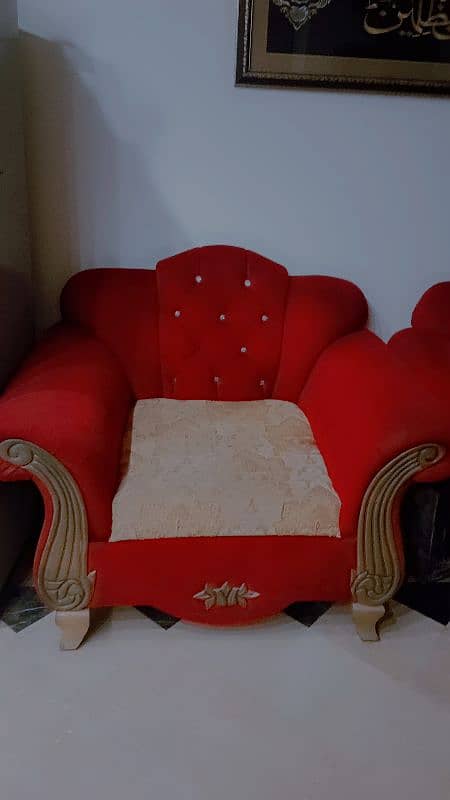 Designer 7 seater sofa set for urgent sale 1