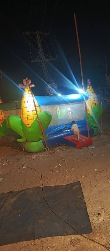 jumping castle n jumping slide