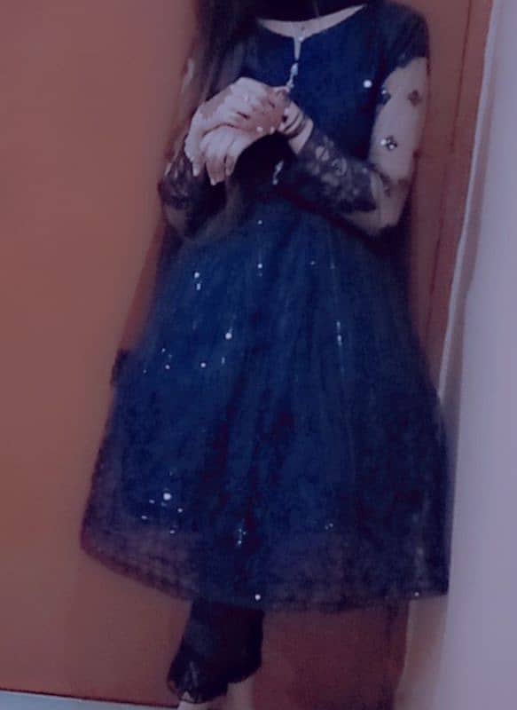 black net frock 2