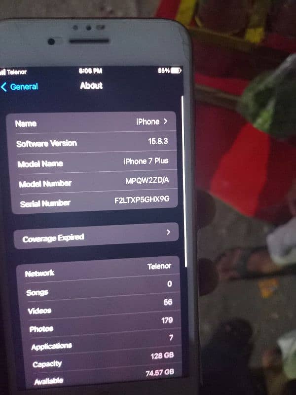 I phone 7 plus,128gb PTA APPROVED 1