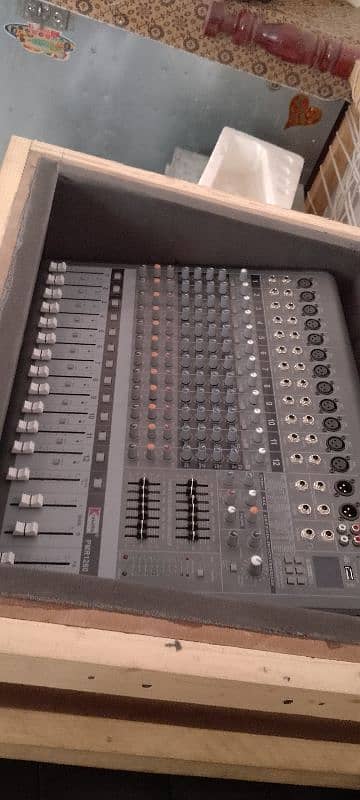 K Audio 1260 12 channel mixer,2 SP2 speakers orignal JBL 1