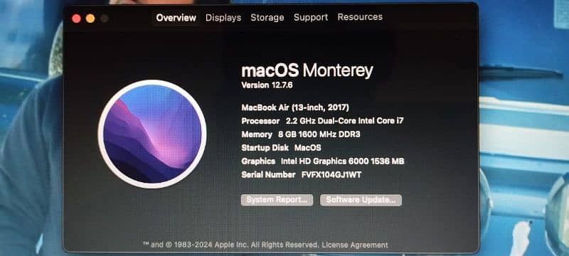 Macbook Air 2017, 10/10 condition. 1