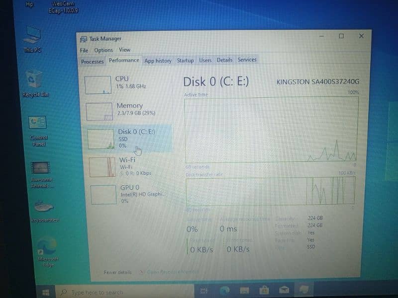 Hp ProBook 450 G1 - Core i5 4th Gen - 15.6" HD Display - 128GB SSD 3
