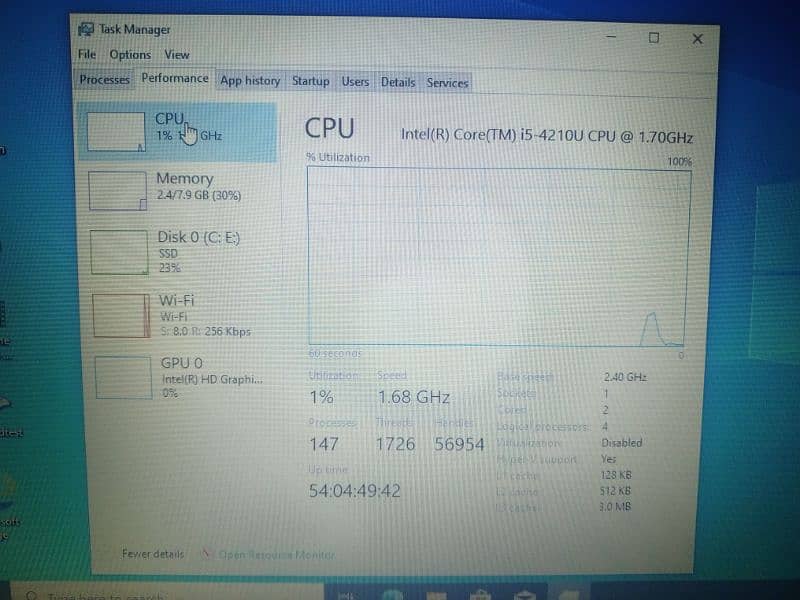 Hp ProBook 450 G1 - Core i5 4th Gen - 15.6" HD Display - 128GB SSD 5