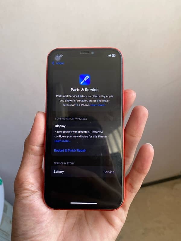 iPhone 12 128GB Factory Unlock Red Product. 7