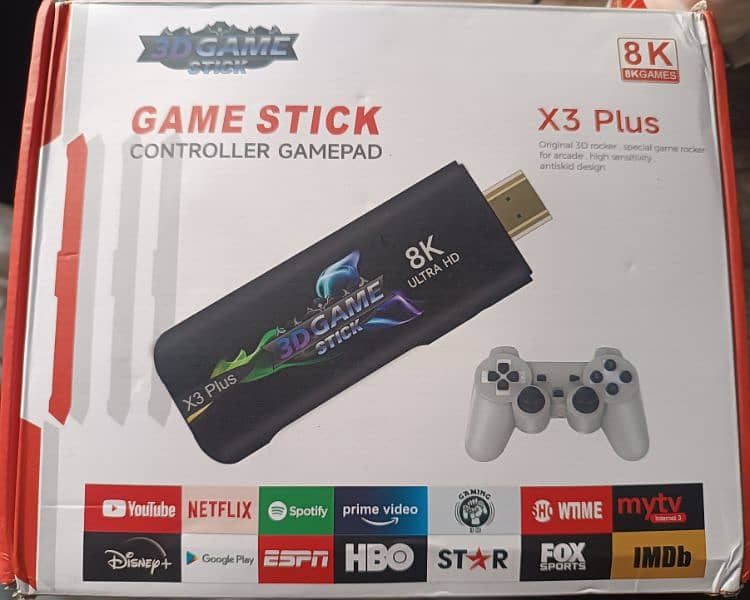 Game Stick X3 Plus and Android TV Box 0