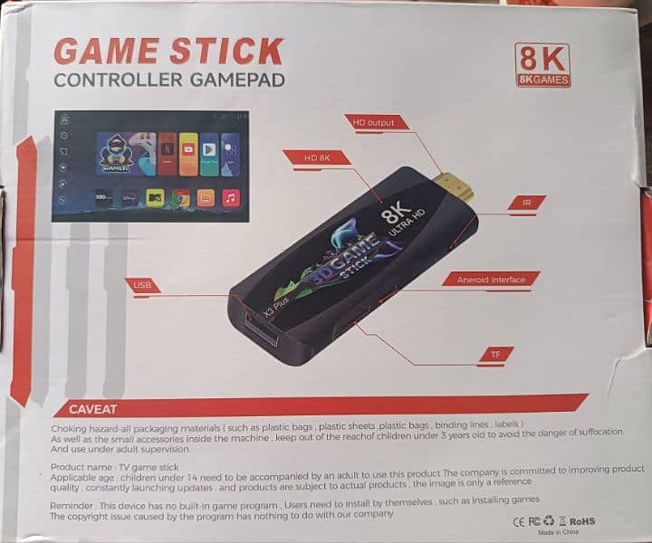 Game Stick X3 Plus and Android TV Box 1