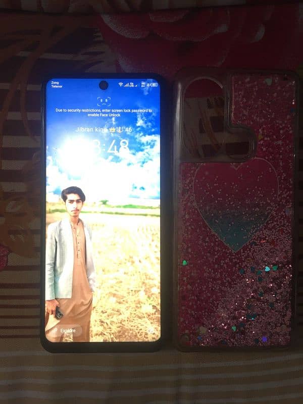 infinix hot 11s new ha box ha sath ram 4+2 128 GB exchange  possible 0