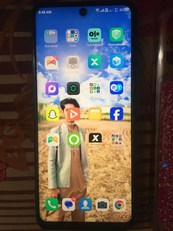 infinix hot 11s new ha box ha sath ram 4+2 128 GB exchange  possible 1