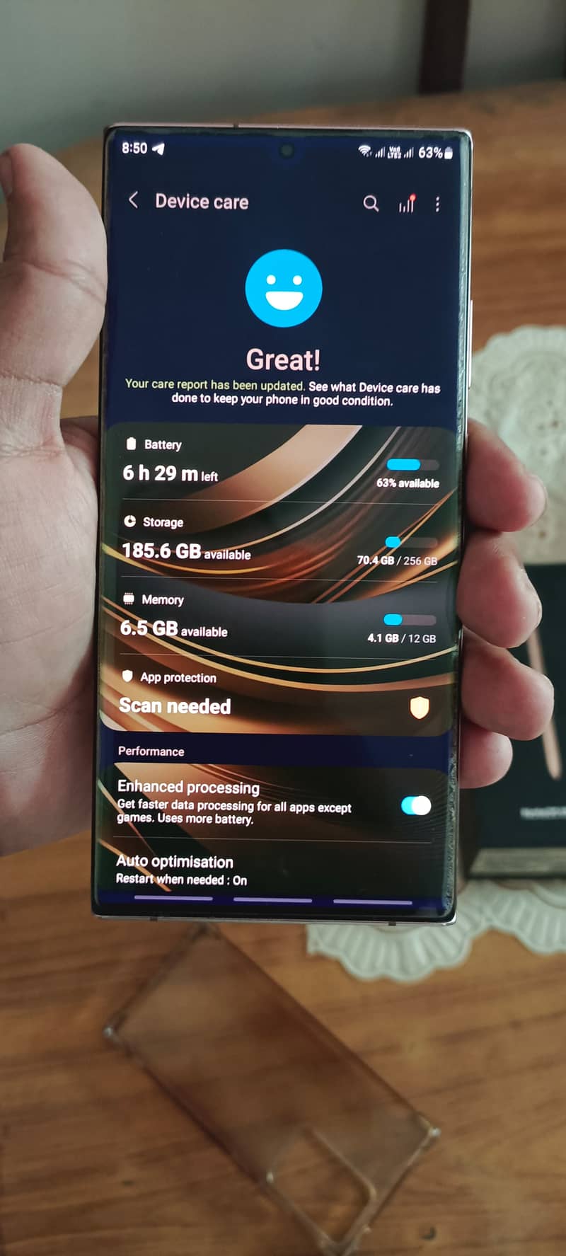 Samsung Mobile Note 20 Ultra 5G Official Pta approved 0
