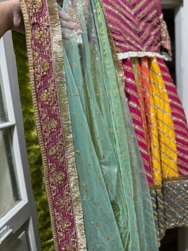 Bridal Mehndi Designer Dress - Rs 5000 off 3