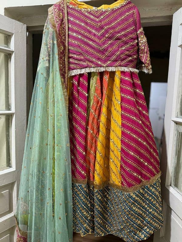 Bridal Mehndi Designer Dress - Rs 5000 off 4