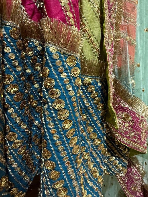 Bridal Mehndi Designer Dress - Rs 5000 off 6