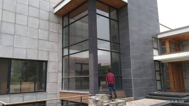 ALUMINIUM WINDOW AND GLASS PARTITION 1