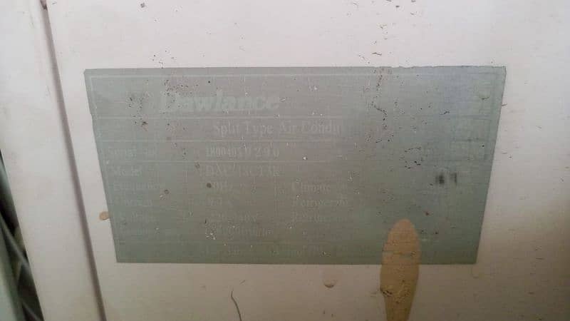 dawlance ac big size 1.5 tom 3