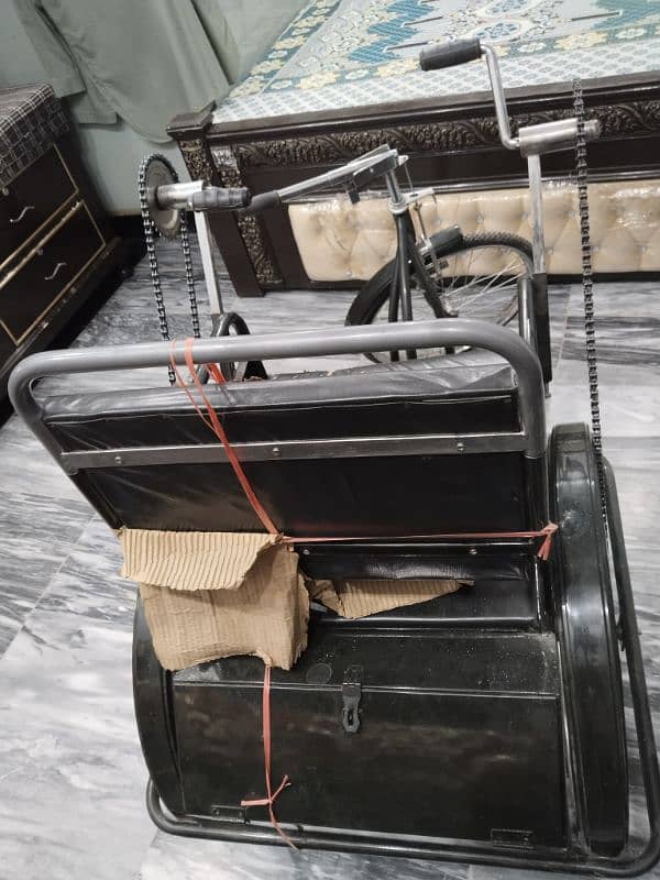 Manual Wheelchair for sale/Excellent Condition/Foldable & Comfortable 2