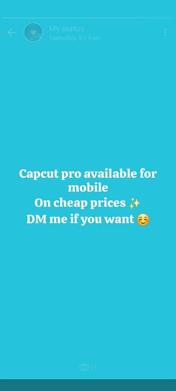 capcut pro available on cheap prices for you 9