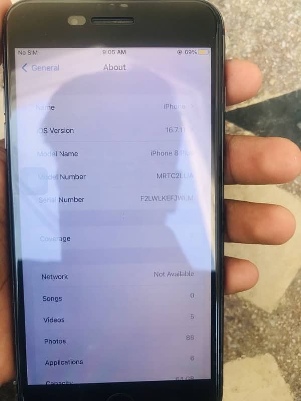 iPhone 8 Plus non pta 64 gb 8