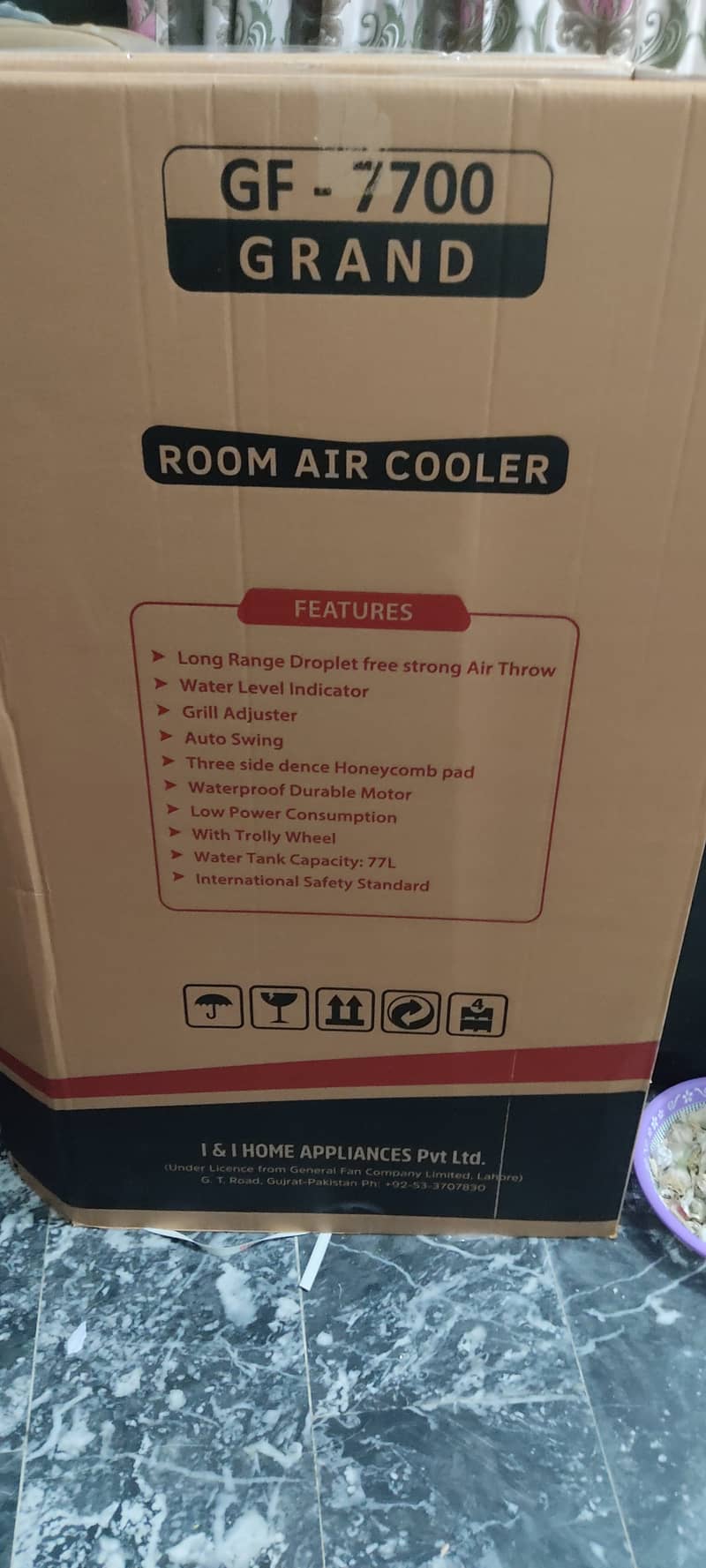 GFC - 7700 Model Air Cooler 5