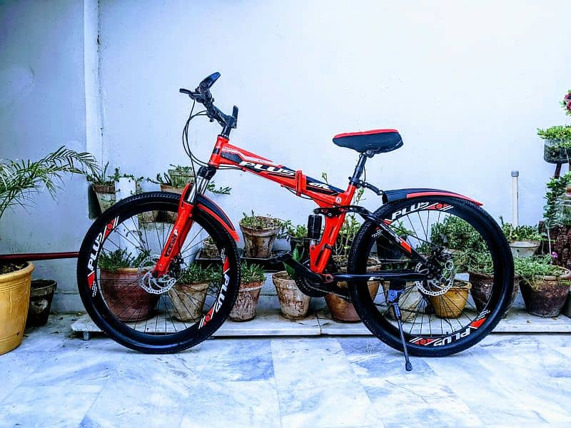 Full size original American imported foldable cycle with double gears 2