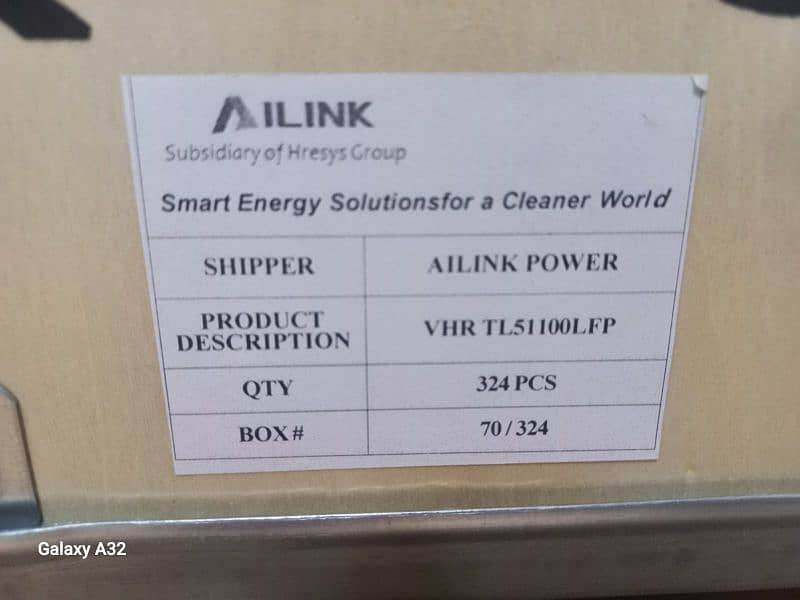 AlLink Lithium Battery 51 v 100ah 1