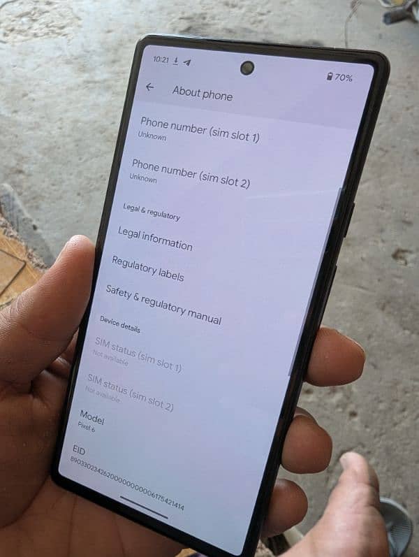Google pixel 6 dual SIM 128 gb 3