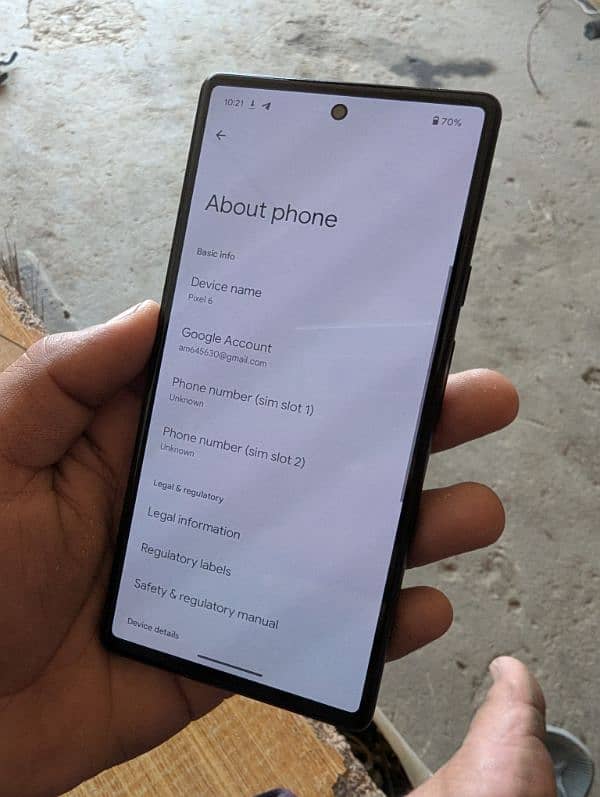 Google pixel 6 dual SIM 128 gb 4