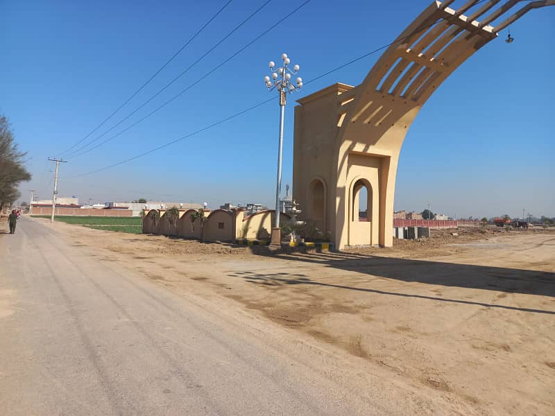 5 Marla Residential Plot On Installment For Sale In Sahiwal Azan City 6