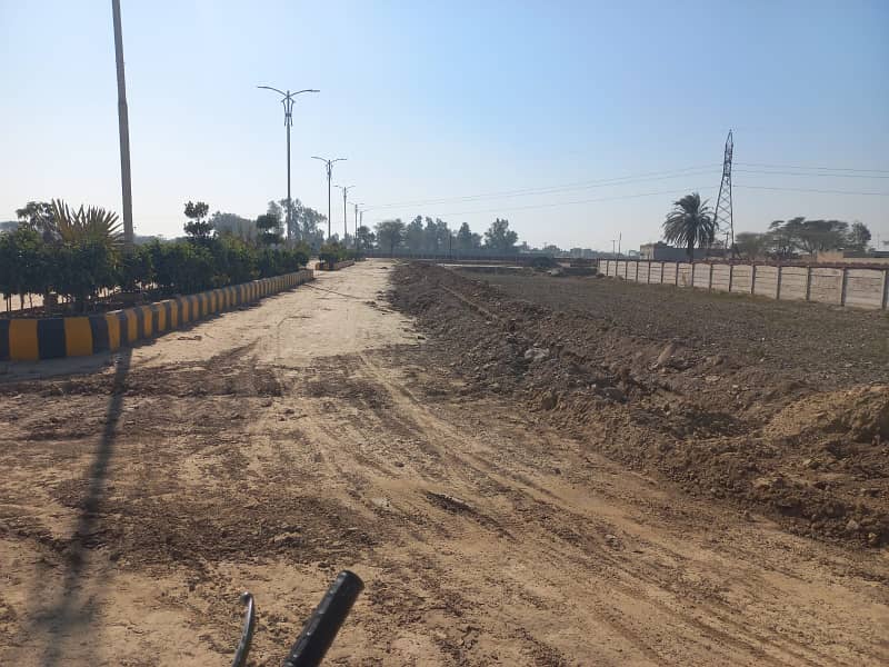 5 Marla Residential Plot On Installment For Sale In Sahiwal Azan City 8