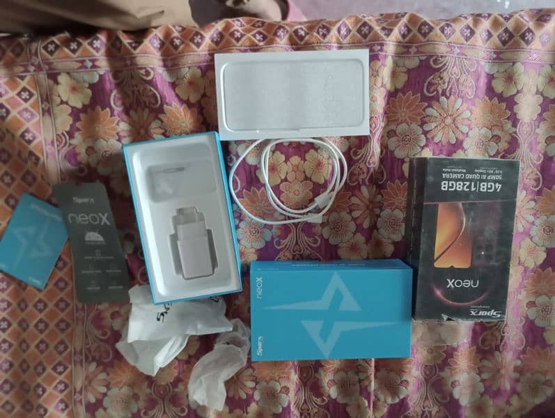spark new x 4 128 box charger with warranty exchange cal 03000737408 1