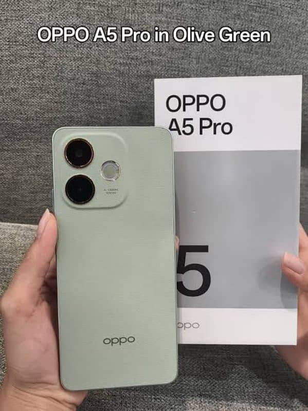oppo A5 pro just box open 12 months warranty dust and water proof 2