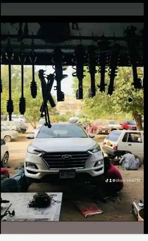 Car's Suspension Santro,Cultus,City,Alto,Mehran,Civic,PRADO,vitz,Cuore 1